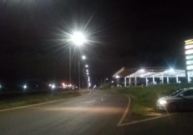 Iluminação da Rodovia BR 277 – Guarapuava – PR